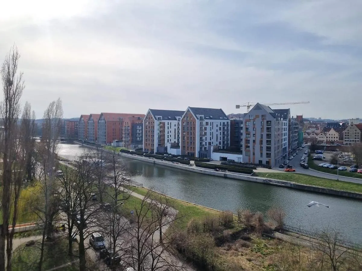 Apartmán Apartament Z Widokiem Na Motlawe Gdaňsk